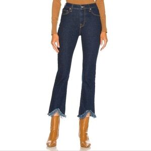 JONATHAN SIMKHAI River High Rise Straight Jeans In Rinse